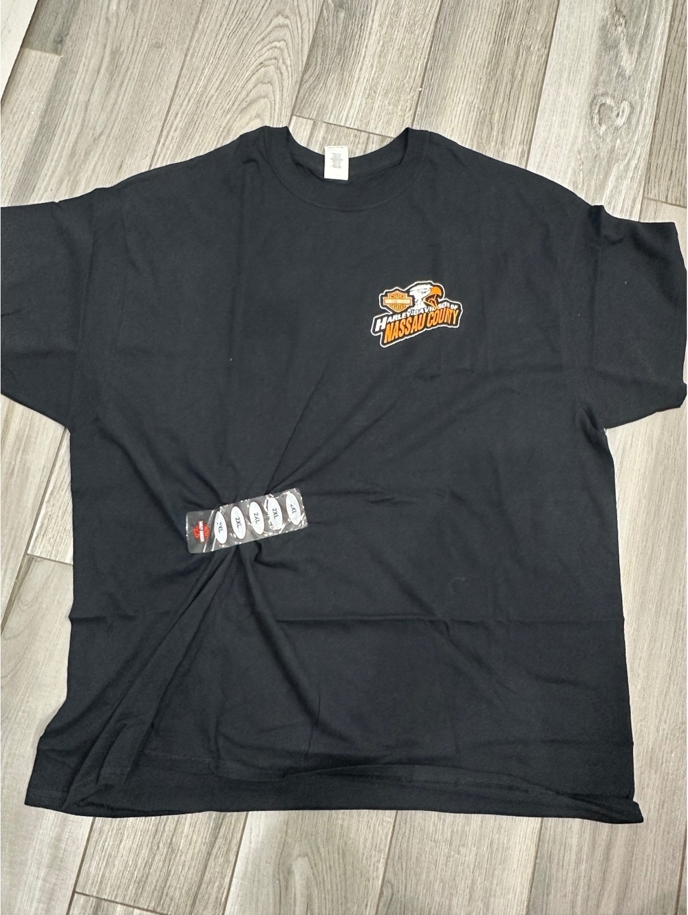 Harley-Davidson Nassau County Bellmore New York Black T-Shirt 2XL